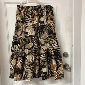 Spanner lined midi skirt size 6